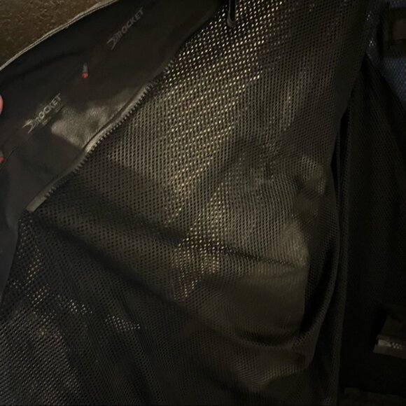 Black Joe Rocket Zip Up Armored Motorcycle Jacket, Size 5XL - Picture 11 of 14